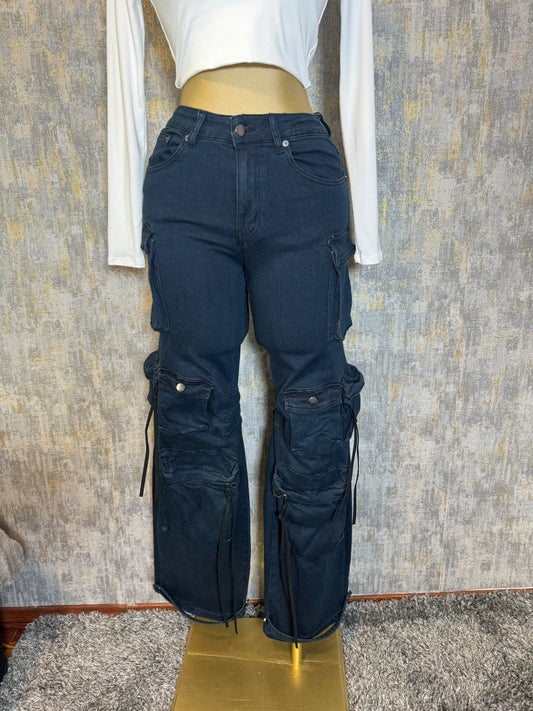 Blue Cargo pants