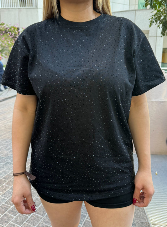 Shine Tshirt black